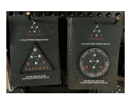 Iron on patches - Dark Sky