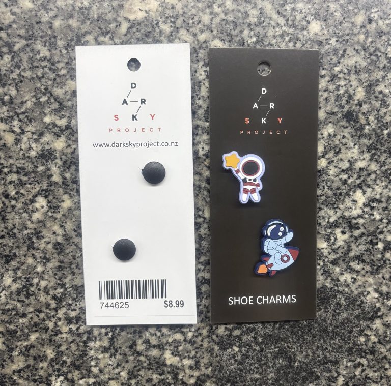 Shoe charms - Dark Sky