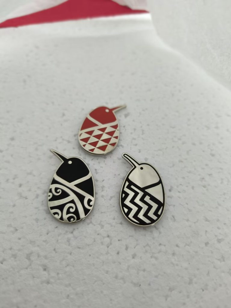 kiwi Hatchery pins